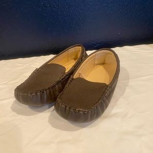 Janie and jack leather driving moccasin toddler boy size 12